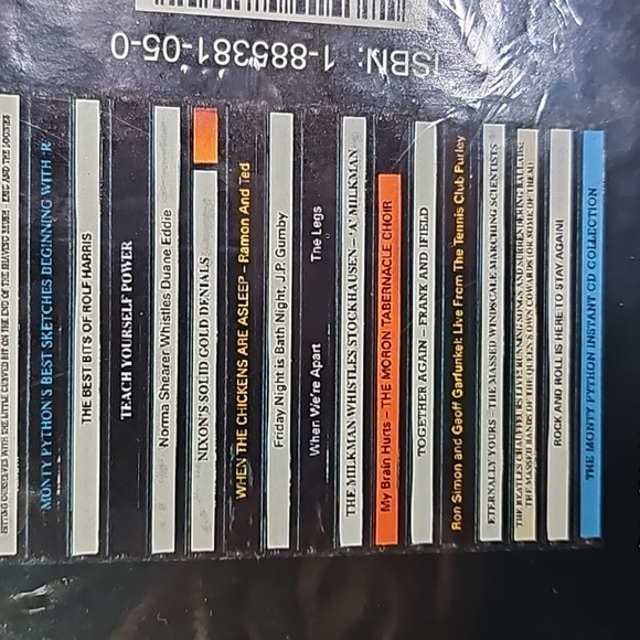 The Instant Monty Python CD collection on Cassette New Sealed in plastic - Picture 6 of 7